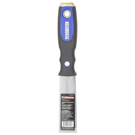 0 Putty Knife With Rivet, 114 In W HCS Blade